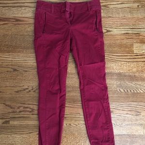 Burgundy Pants